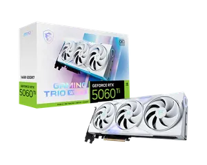 GeForce RTX 5060 Ti 16G GAMING TRIO OC BLANCO